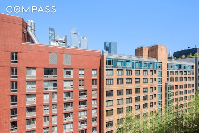 555 W 23rd St Unit S12B, New York City, NY 10011 - view of property with a view of city
