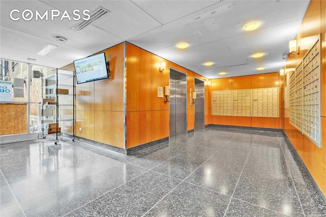 609 Columbus Ave Unit 14E, New York City, NY 10024 - building lobby featuring wood walls