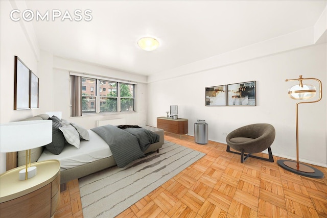 11 5th Ave Unit 3L, New York City, NY 10003 - bedroom featuring baseboards
