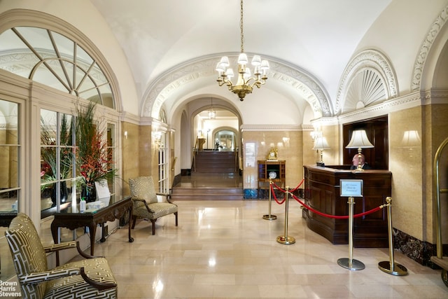 575 Park Ave Unit 509, New York City, NY 10065 - lobby featuring high vaulted ceiling
