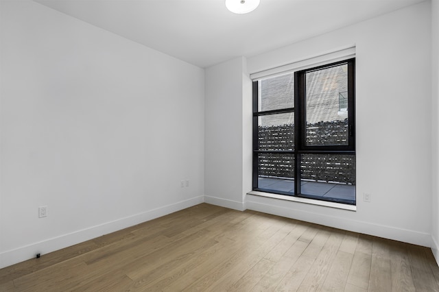 11 Hancock Pl Unit 304, New York City, NY 10027 - spare room featuring light wood finished floors and baseboards