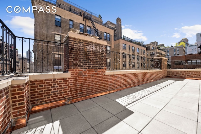 12 E 88th St Unit Ph11/12B, New York City, NY 10128 - view of patio / terrace with a residential view