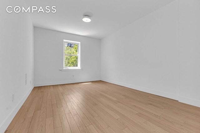 1050 Sterling Place, New York City, NY 11213 - empty room featuring light wood-style flooring and baseboards