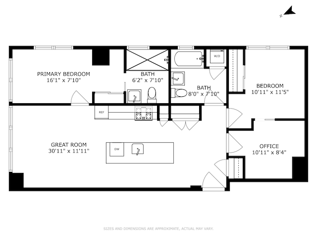 305 E 24th Street Lf, New York City, NY 10010 - home floor plan