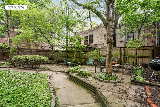 269 Clinton Ave Unit C1, New York City, NY 11205 - view of yard featuring a patio