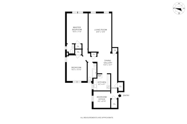 25 Indian Rd Unit 5G, New York City, NY 10034 - property floor plan