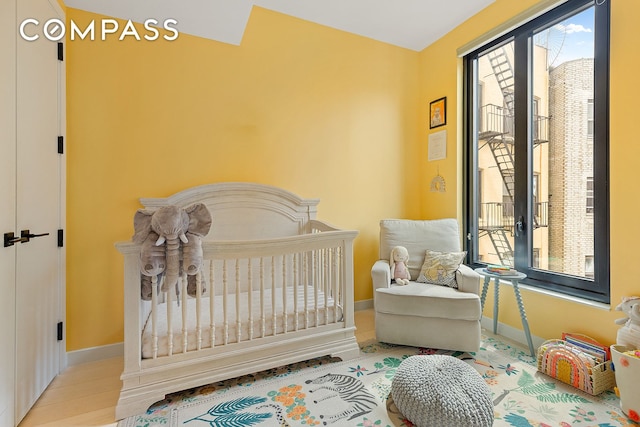 856 Washington Ave Unit 6A, New York City, NY 11238 - bedroom featuring baseboards