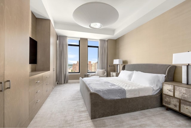 155 W 11th St Unit 14D, New York City, NY 10011 - bedroom featuring light carpet