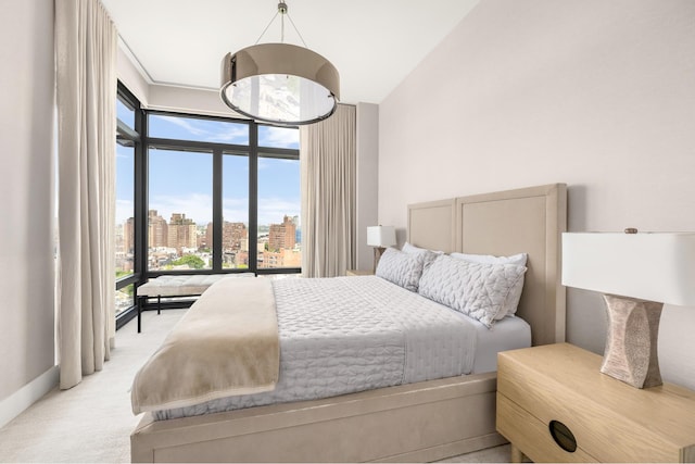 155 W 11th St Unit 14D, New York City, NY 10011 - carpeted bedroom with a view of city