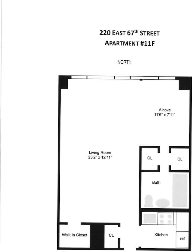 220 E 67th St Unit 11F, New York City, NY 10065 - property floor plan