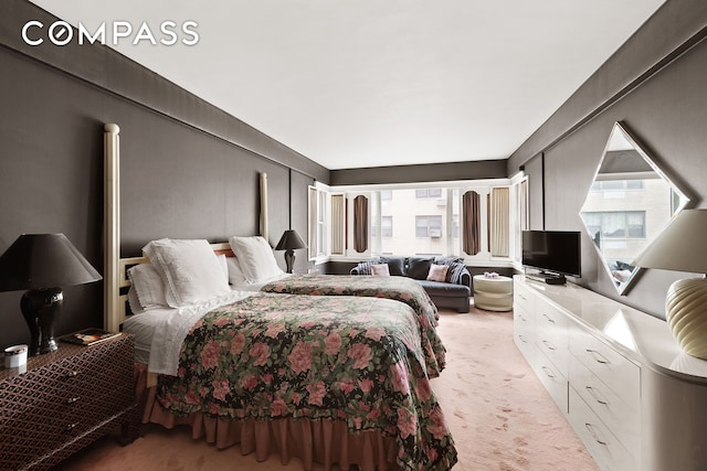 1025 5th Ave Unit 8Gs, New York City, NY 10028 - bedroom with light carpet
