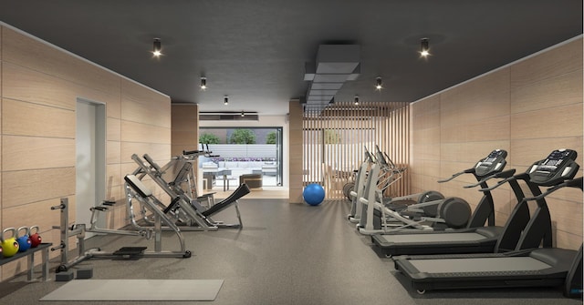 128 W 23rd St Unit 15B, New York City, NY 10011 - view of workout area