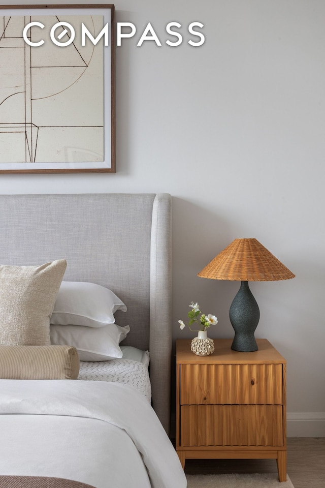 70 Little W St Unit 7L, New York City, NY 10004 - bedroom with baseboards