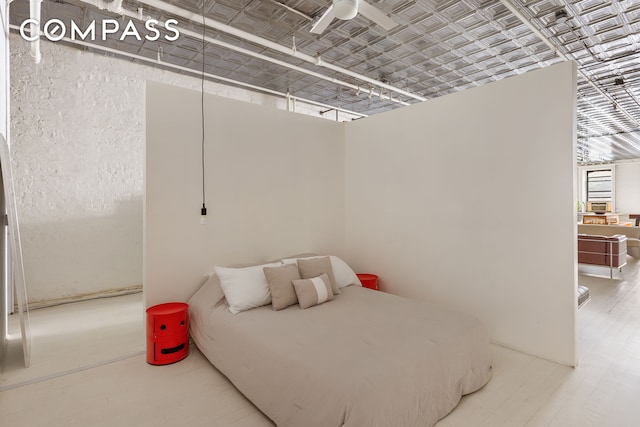 49 Howard St Unit 4S, New York City, NY 10013 - bedroom featuring an ornate ceiling