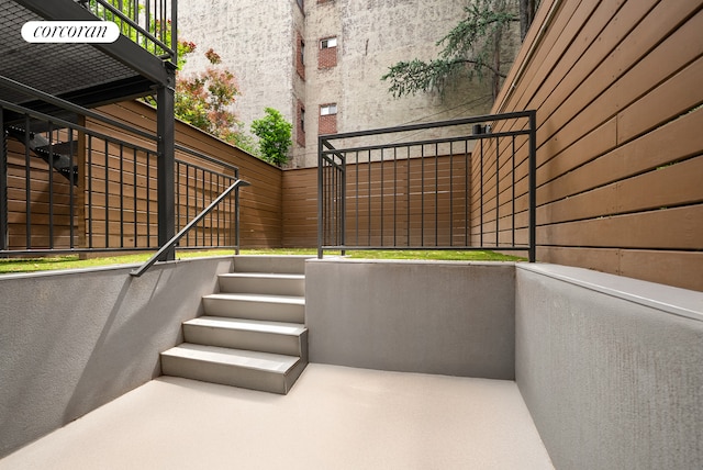 291 6th Ave Unit 1, New York City, NY 11215 - view of patio / terrace with stairs