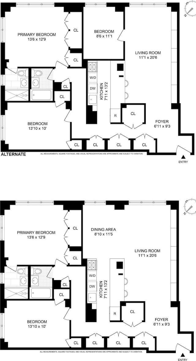 340 E 80th St Unit 17F, New York City, NY 10075 - property floor plan
