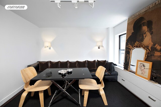 240 E 24th St Unit 4B, New York City, NY 10010 - view of carpeted dining room