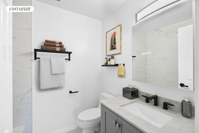 3-17 Endeavor Pl Unit C, New York City, NY 11356 - full bath featuring vanity, toilet, and a shower
