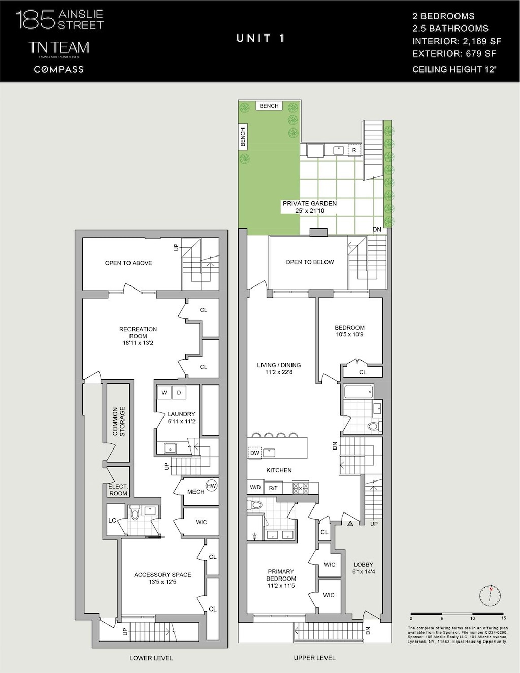 185 Ainslie St Unit 1, New York City, NY 11211 - view of home floor plan