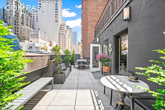140 W 58th St Pha, Pha, New York City, NY 10019 - view of patio featuring a city view