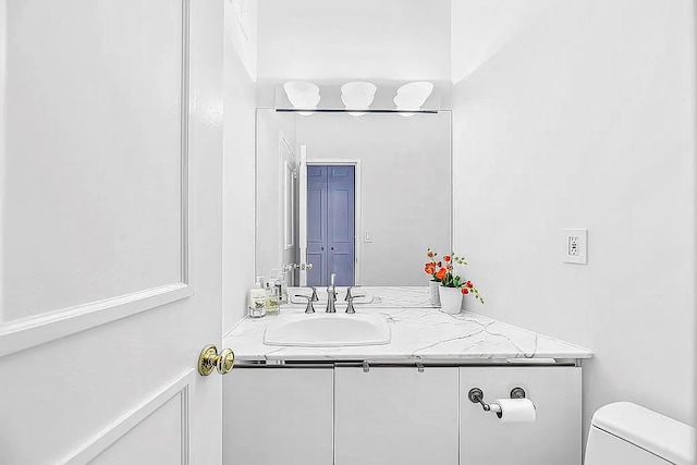 167 E 61st St Unit 11B, New York City, NY 10065 - bathroom featuring vanity and toilet