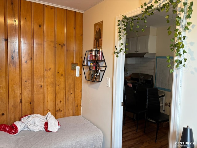 2032 W 4th St, New York City, NY 11223 - bedroom with wood finished floors