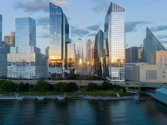 30 Riverside Blvd Unit 22F, New York City, NY 10069 - view of city skyline featuring a large body of water