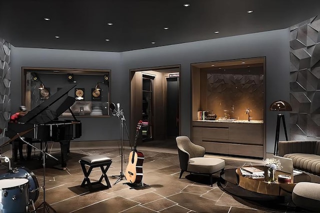30 Riverside Blvd Unit 22F, New York City, NY 10069 - community lobby with recessed lighting