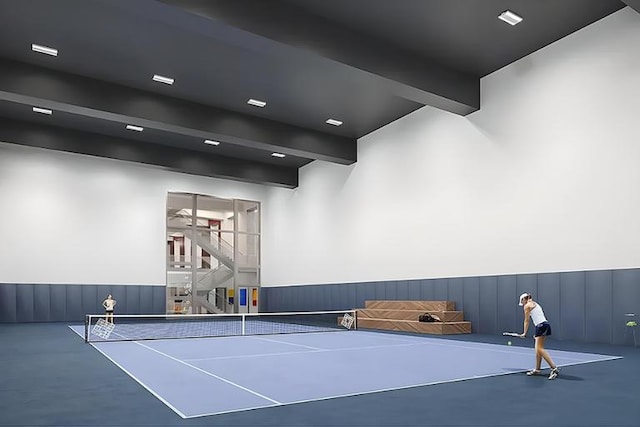 30 Riverside Blvd Unit 22F, New York City, NY 10069 - view of tennis court