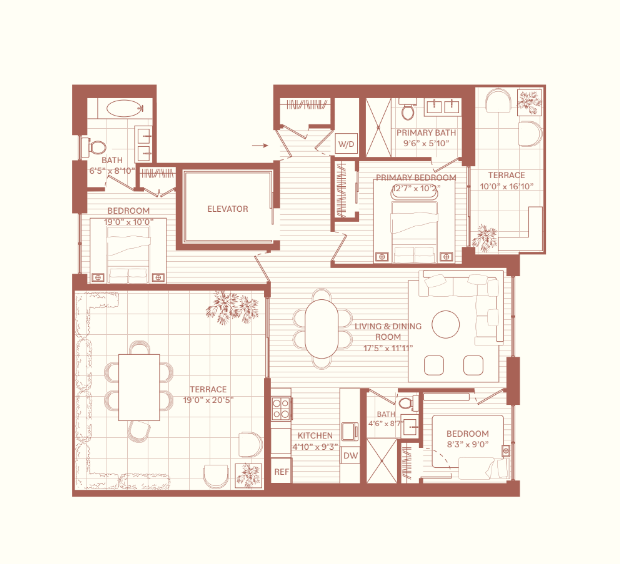 390 Manhattan Ave Unit 4, New York City, NY 11211 - room layout