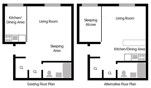 126 E 30th St Unit 1B, New York City, NY 10016 - view of property floor plan