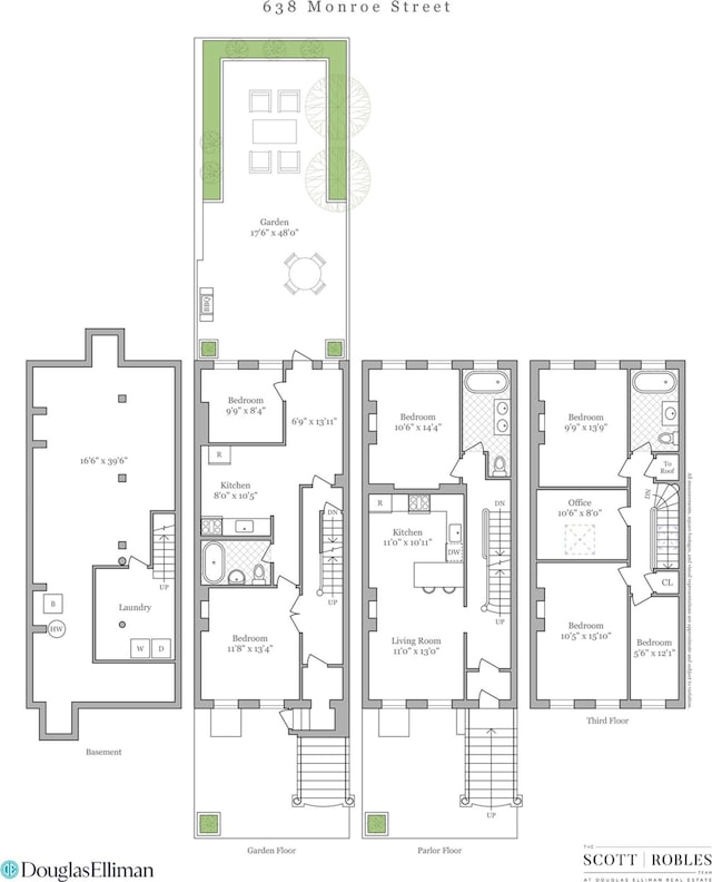 638 Monroe St, New York City, NY 11221 - room layout