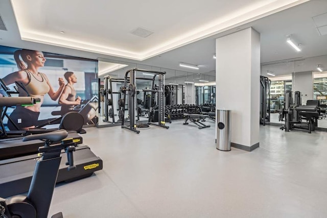 45-30 Pearson St Unit 6F, New York City, NY 11101 - view of exercise room