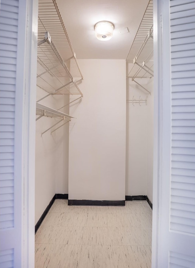 77 W 55th St Unit 4B, New York City, NY 10019 - spacious closet with light floors
