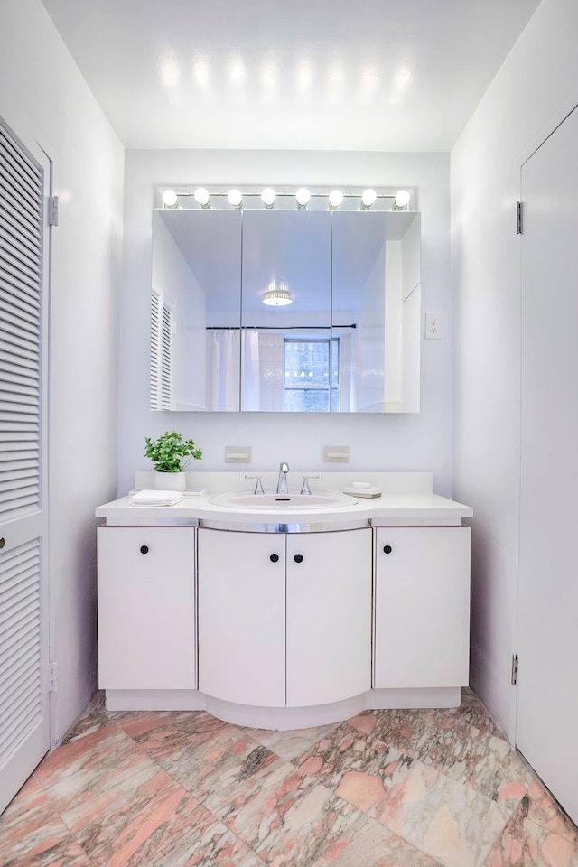 77 W 55th St Unit 4B, New York City, NY 10019 - bathroom with vanity