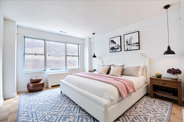 77 W 55th St Unit 4B, New York City, NY 10019 - bedroom featuring baseboards