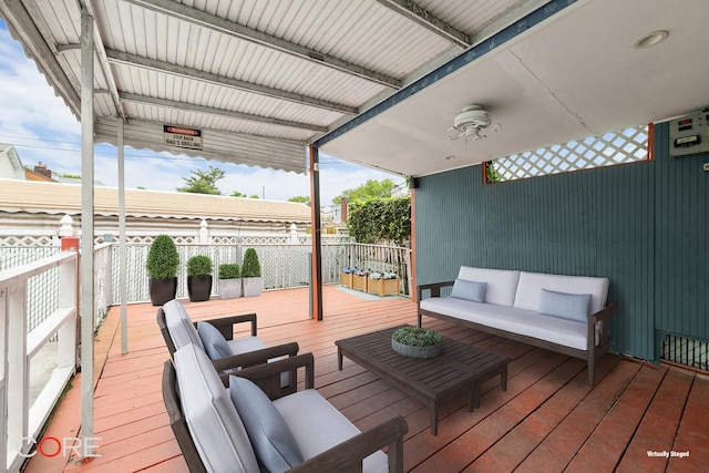 3707 Quentin Rd, New York City, NY 11234 - view of deck