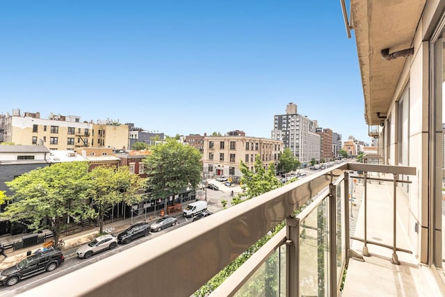 500 4th Ave Unit 5F, New York City, NY 11215 - balcony featuring a view of city