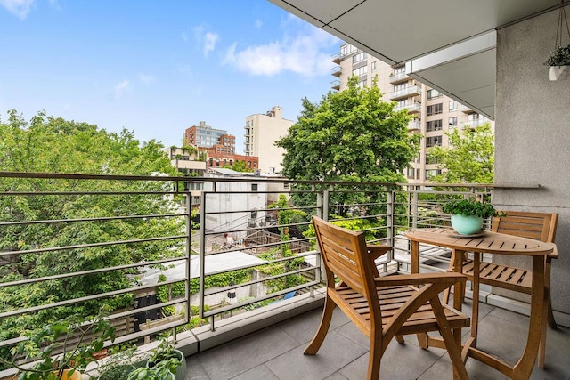 185 13th St Unit 3-B, New York City, NY 11215 - balcony with a view of city