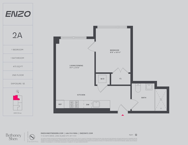 11-52 44th Dr Unit A-2, New York City, NY 11101 - home floor plan