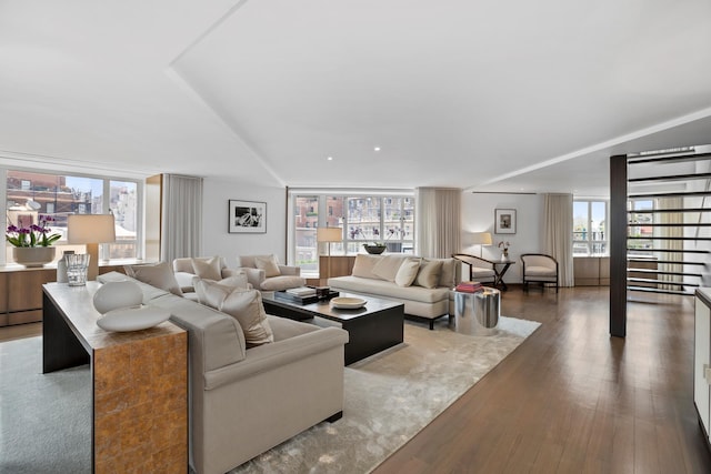 799 Park Ave Unit 19/20B, New York City, NY 10021 - living room with wood finished floors