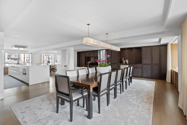 799 Park Ave Unit 19/20B, New York City, NY 10021 - dining room with light wood-type flooring
