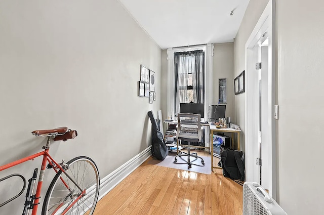 24 W 126th St, New York City, NY 10027 - office space featuring wood finished floors and baseboards