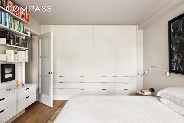360 W 22nd St Unit 5M, New York City, NY 10011 - bedroom featuring wood finished floors