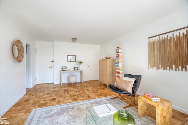 201 E 77th St Unit 7A, New York City, NY 10075 - living area with baseboards