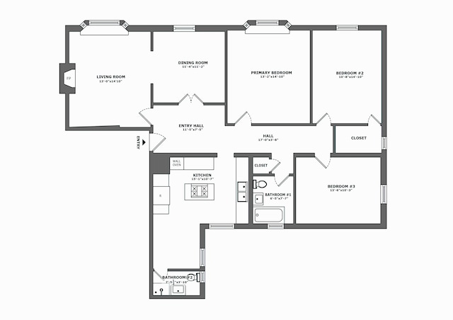 435 Convent Ave Unit 32, New York City, NY 10031 - room layout
