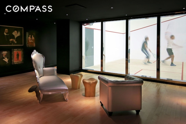 15 Broad St Unit 2414, New York City, NY 10005 - common area with floor to ceiling windows