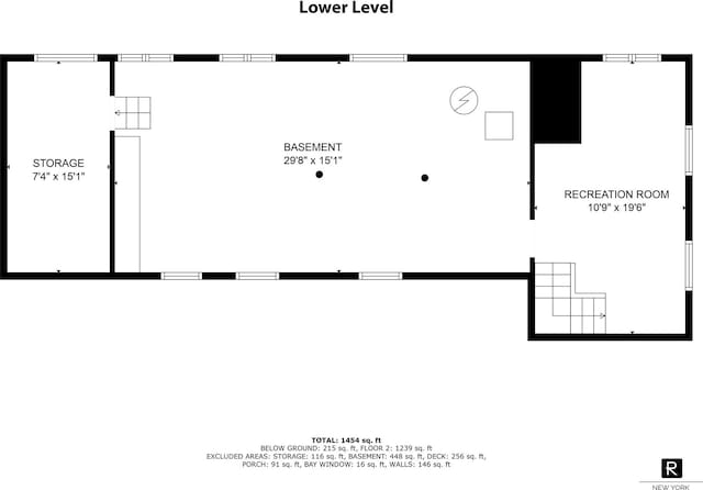 25 Bay St, New York City, NY 10464 - view of property floor plan