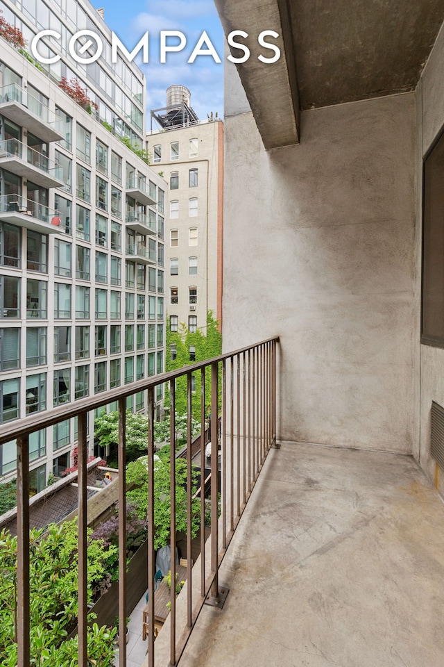 136-140 W 23rd St Unit 4Cc, New York City, NY 10011 - view of balcony