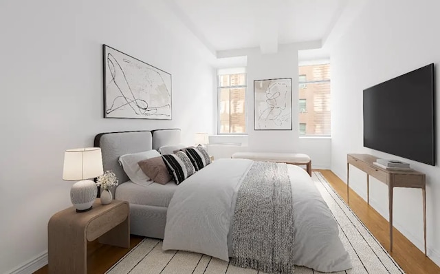 252 7th Ave Unit 5T, New York City, NY 10001 - bedroom featuring light wood finished floors and baseboards